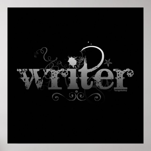 Póster Escritor Urbano (Frente)