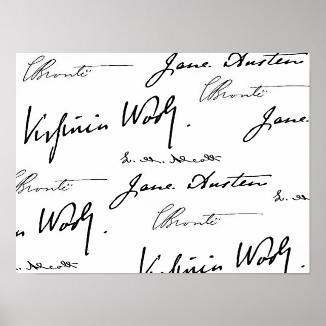 Póster Escritoras (Frente)