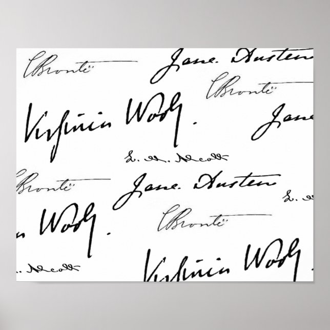 Póster Escritoras (Frente)