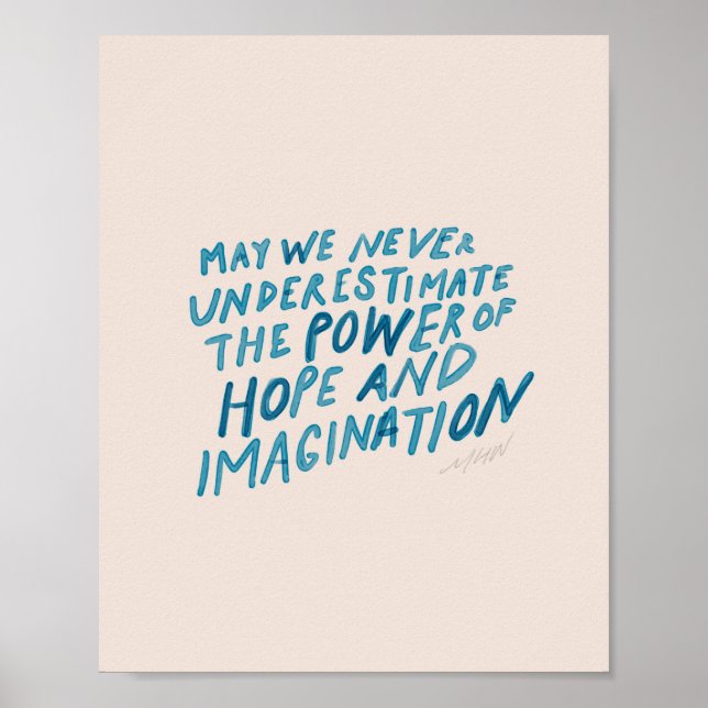 Póster Escritura creativa de regalo de aula para profesor (Frente)