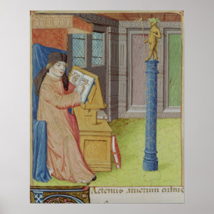 Póster Escritura de Virgil antes de Artemis