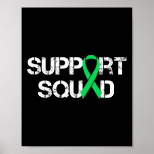 Póster Escuadrón de apoyo a la enfermedad