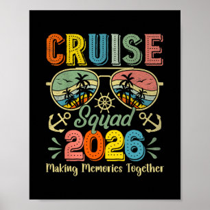 Póster Escuadrón de Crucero 2026 Grupo Familiar Coinciden
