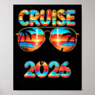 Póster Escuadrón de Crucero 2026 Verano Creando Recuerdos