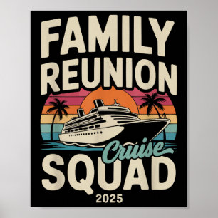 Póster Escuadrón de cruceros familiares para la Reunión 2