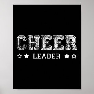 Póster Escuadrón de Espíritu de Porristas Mundial Varsity
