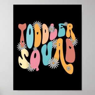 Póster Escuadrón De Niños Predicados A La Escuela De Prim