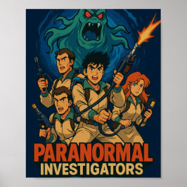Póster Escuadrón Espectador: Investigadores paranormales
