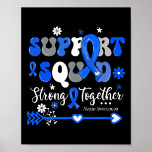 Póster Escuadrón Fuerte Juntos Groovy Ataxia Conciencia