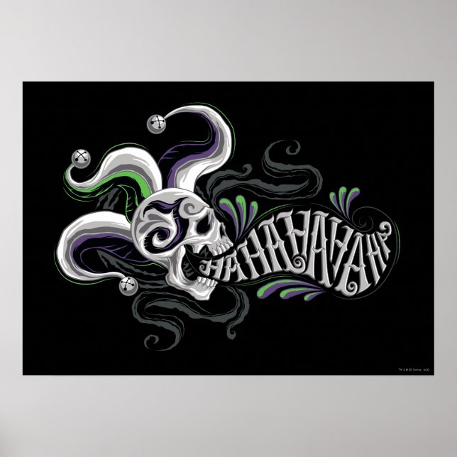 Póster Escuadrón suicida | Broker Skull - Jaja (Frente)