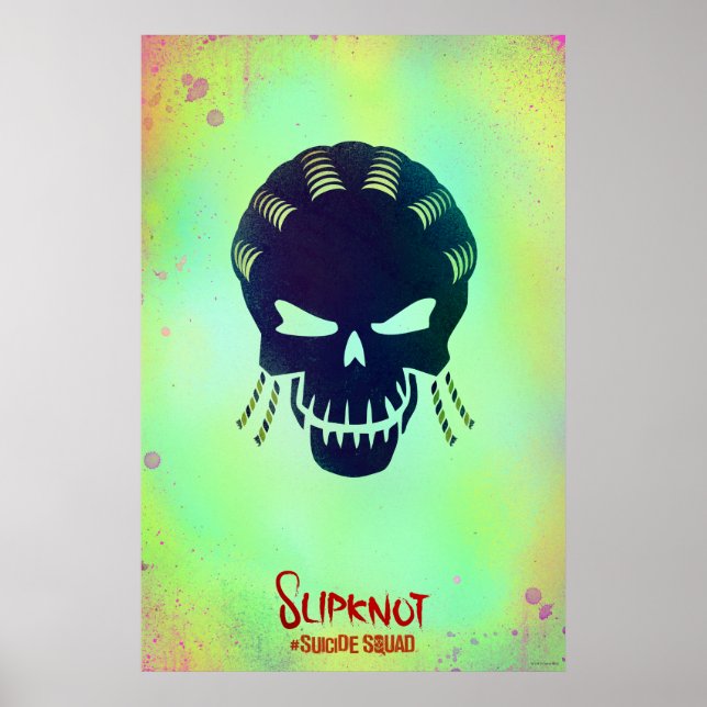 Póster Escuadrón suicida | Icono de la cabeza de Sliknot (Frente)
