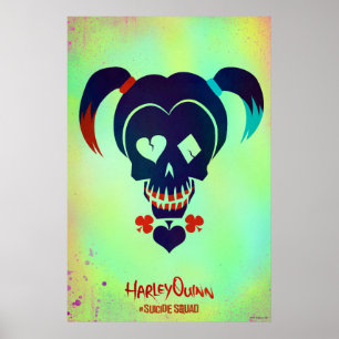 Póster Escuadrón suicida   Icono Harley Quinn