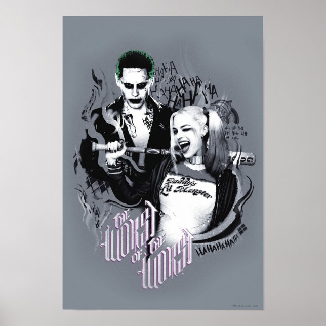 Póster Escuadrón suicida | Lo peor de lo peor (Frente)