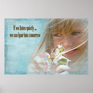 Póster Escuchar en silencio