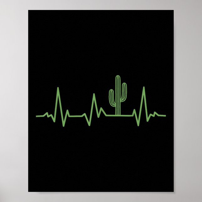 Póster Escuche a los amantes del cactus cactus de la plan (Frente)