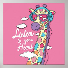 Póster Escuche su corazón