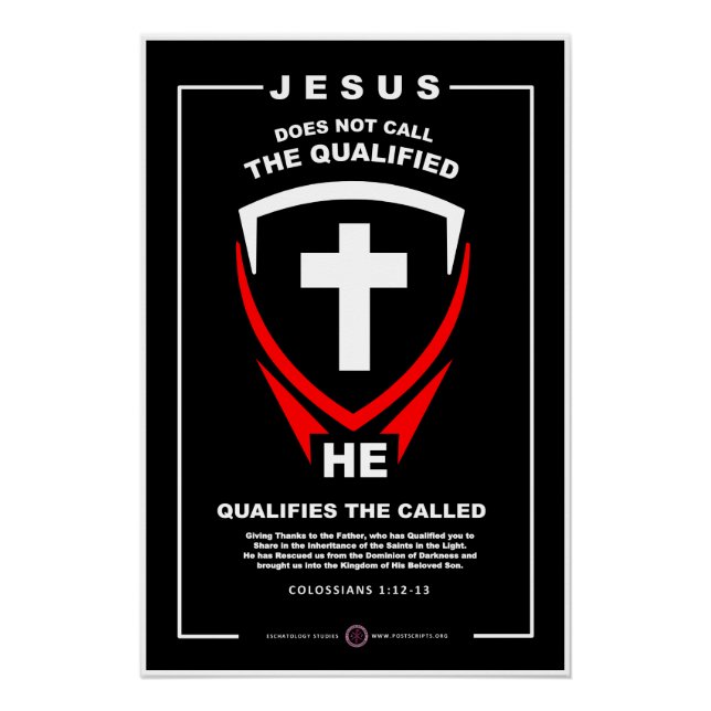 Póster Escudo cruzado (Anverso)