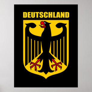 Póster Escudo de armas alemán