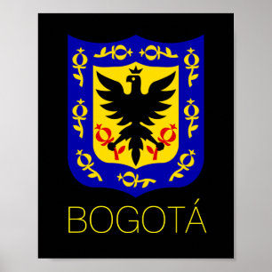 Póster Escudo de armas de Bogotá, Colombia