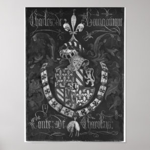Póster Escudo de armas de Charles de Borgoña