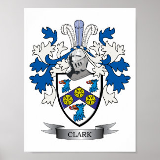 Póster Escudo de armas de Clark