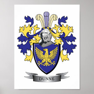 Póster Escudo de armas de Dunne