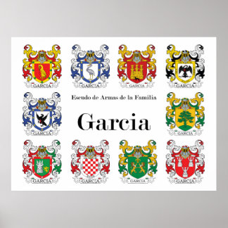 Póster Escudo de Armas de Familia