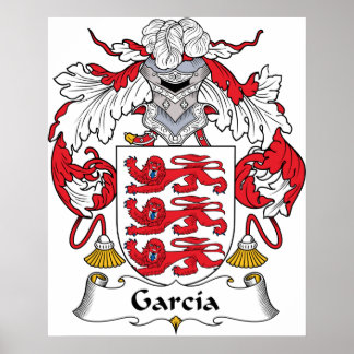Póster Escudo de armas de García