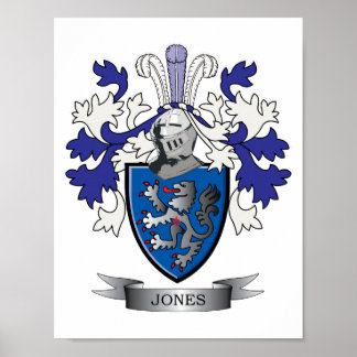 Póster Escudo de armas de Jones
