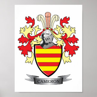 Póster Escudo de armas de la familia Cameron