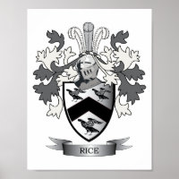 Escudo de armas de la familia del arroz
