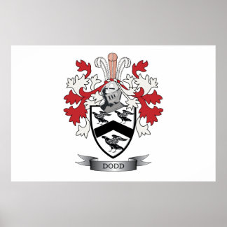Póster Escudo de armas de la familia Dodd