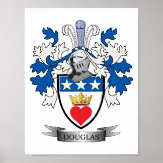 Póster Escudo de armas de la familia Douglas