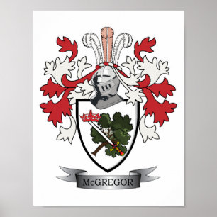 Póster Escudo de armas de la familia McGregor