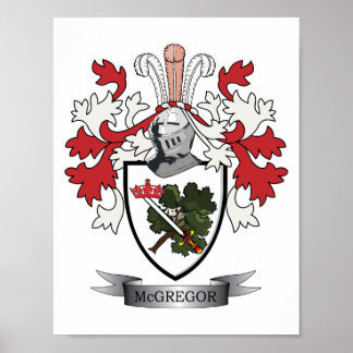 Póster Escudo de armas de la familia McGregor