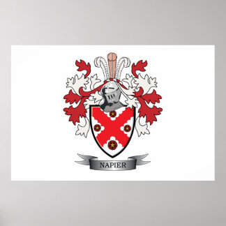 Póster Escudo de armas de la familia Napier