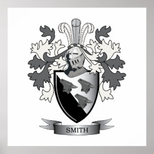 Póster Escudo de armas de la familia Smith