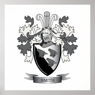 Póster Escudo de armas de la familia Smith