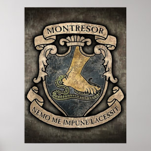 Póster Escudo de armas de Montresor