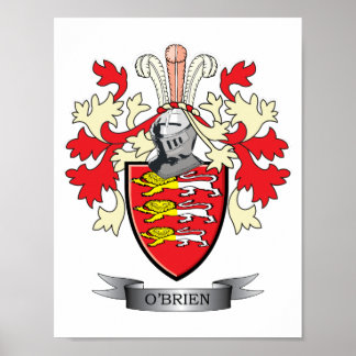 Póster Escudo de armas de O'Brien