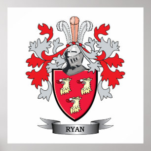 Póster Escudo de armas de Ryan