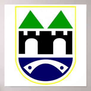 Póster Escudo de armas de Sarajevo