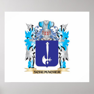 Póster Escudo de armas de Schumacher - reposo familiar