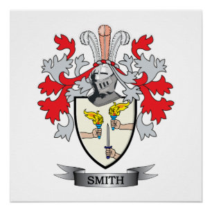 Póster Escudo de armas de Smith