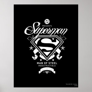 Póster Escudo de armas de Superman