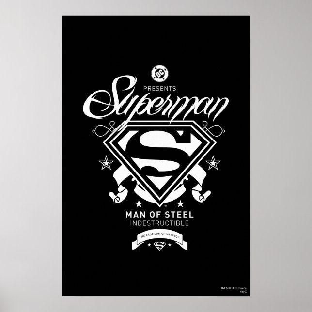 Póster Escudo de armas de Superman (Frente)