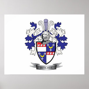 Póster Escudo de armas del escudo de la familia de