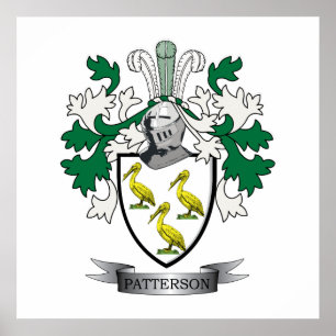 Póster Escudo de armas del escudo de la familia de