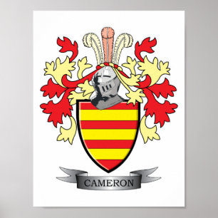 Póster Escudo de armas del escudo de la familia de