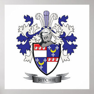 Póster Escudo de armas del escudo de la familia de
